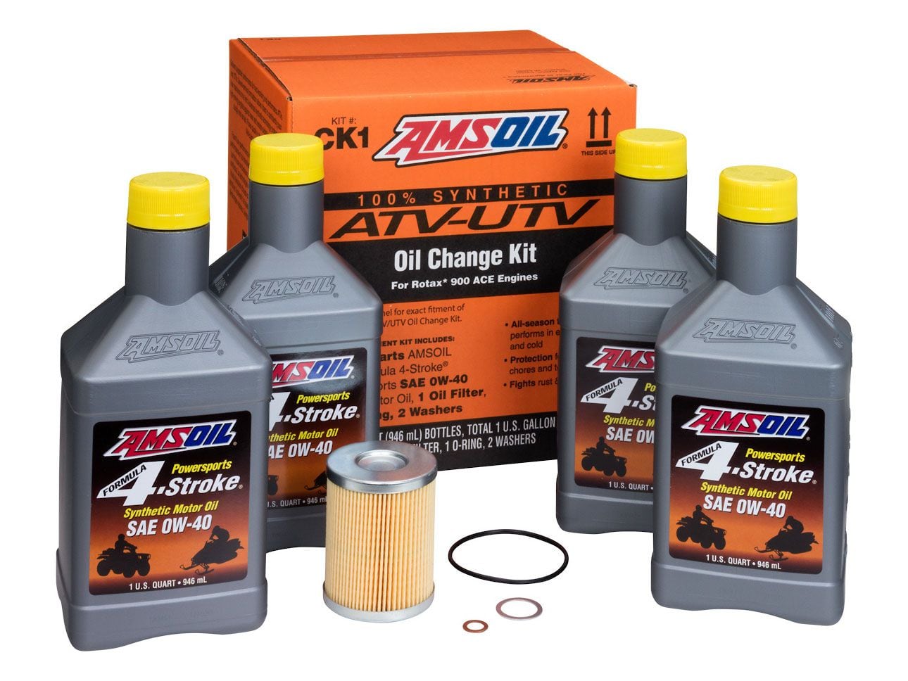 AmsOil Introduces New Can-Am and Polaris Oil Change Kits